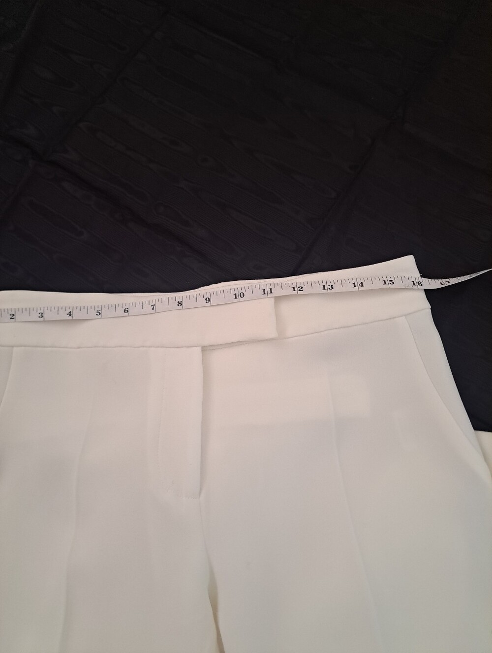 Rachel Zoe White Tuxedo Pants with Black Piping - Picture 6 of 14